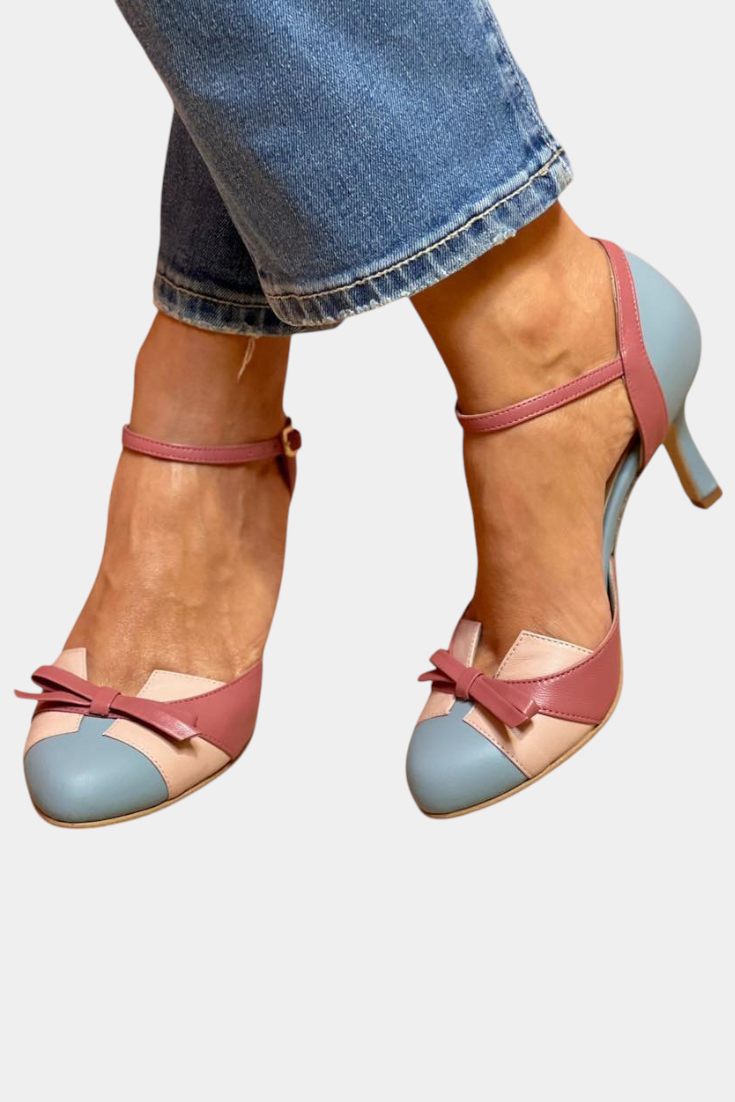 Janell Tacones Elegantes Ortopédicos Plantilla Acolchada
